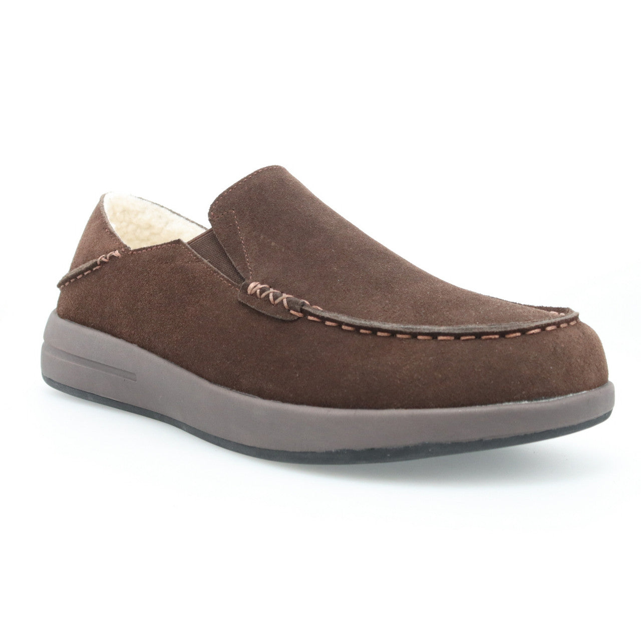 Propet Edsel Slip On Shoe Brown