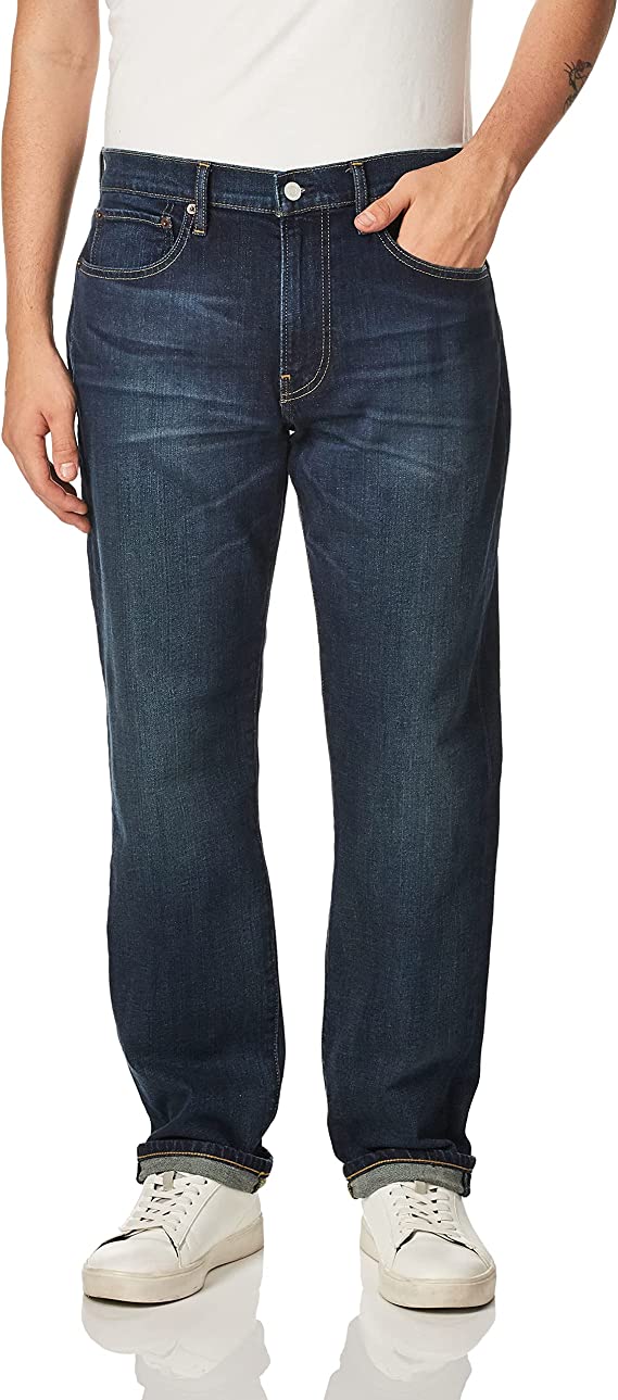 Men's Lucky Brand 361, blue denim jeans 32 z 30 zipper fly vintage  straight
