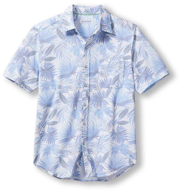 Tommy Bahama San Lucio Falling Fronds Short Sleeve Shirt - Hajjar's Big & Tall Mens Clothing