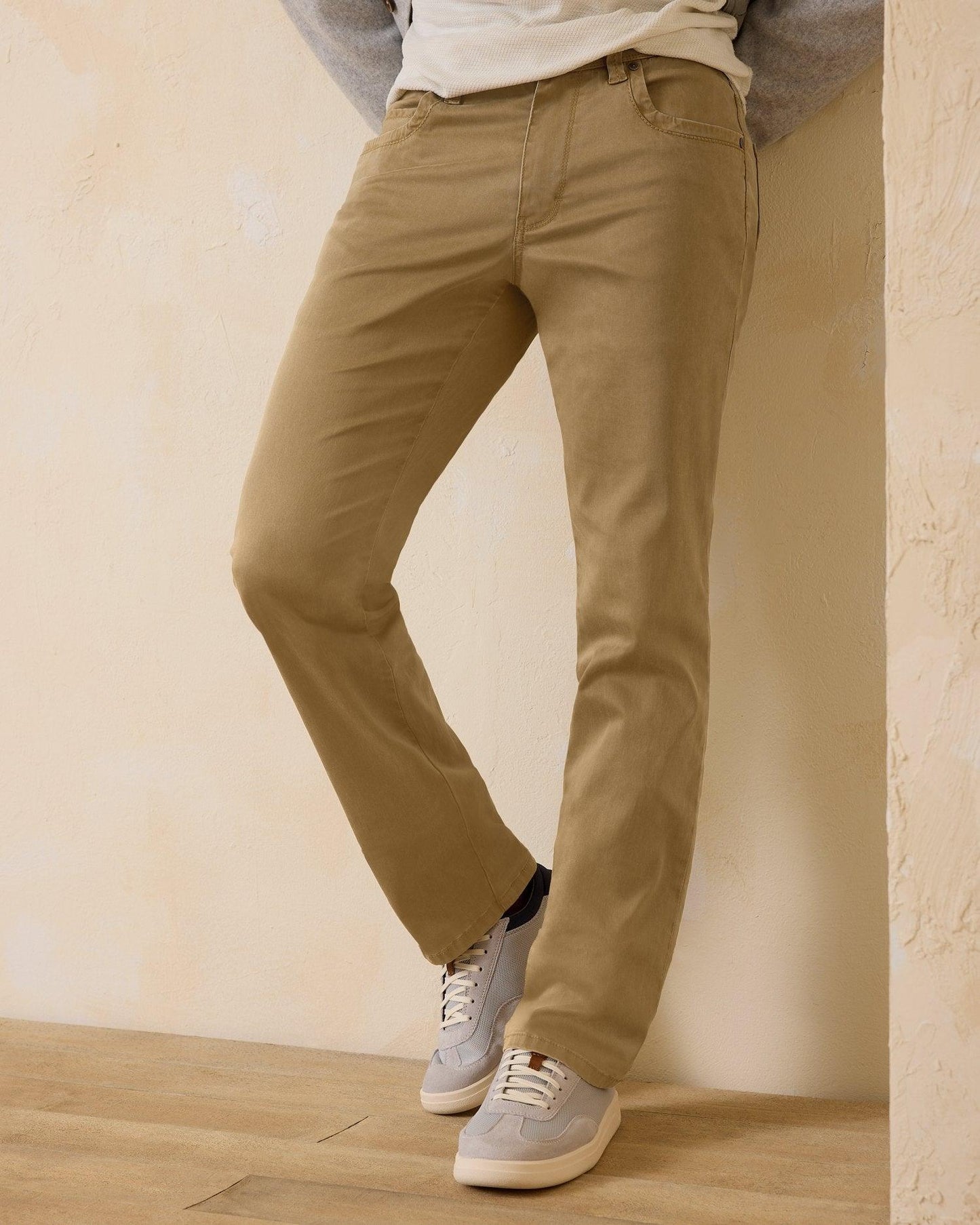 Tommy Bahama Boracay 5 Pocket Jeans British Bourbon - Hajjar's Big & Tall Mens Clothing