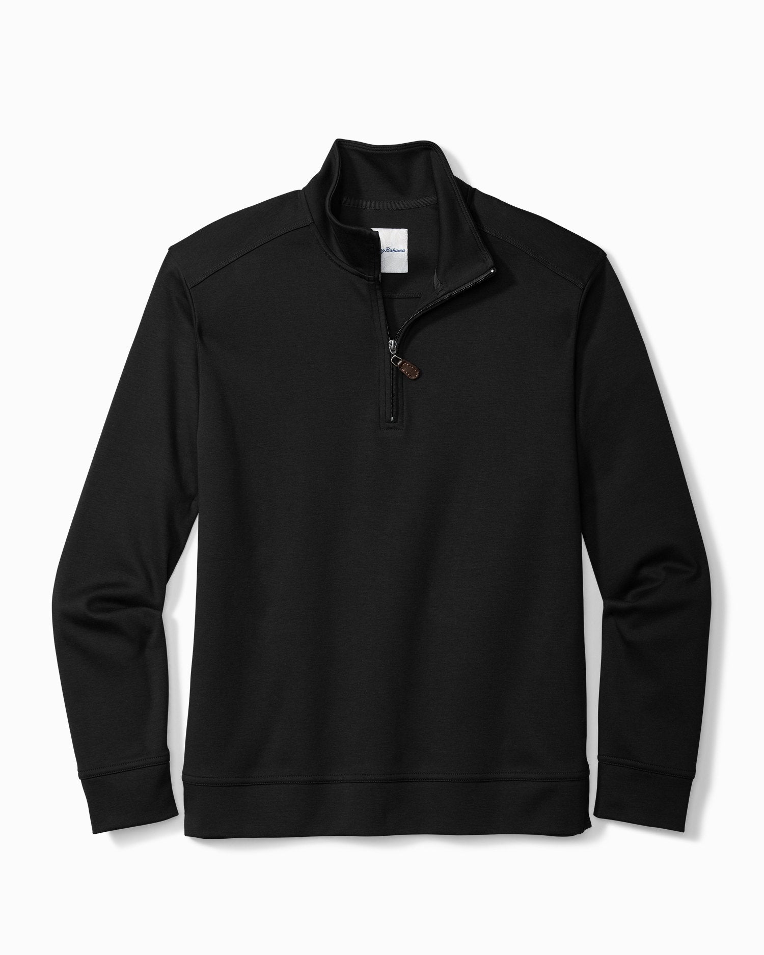 Black Half-Zip Big – Tall Hajjar\'s Tommy Mens Bahama Clothing Martinique & Sweatshirt