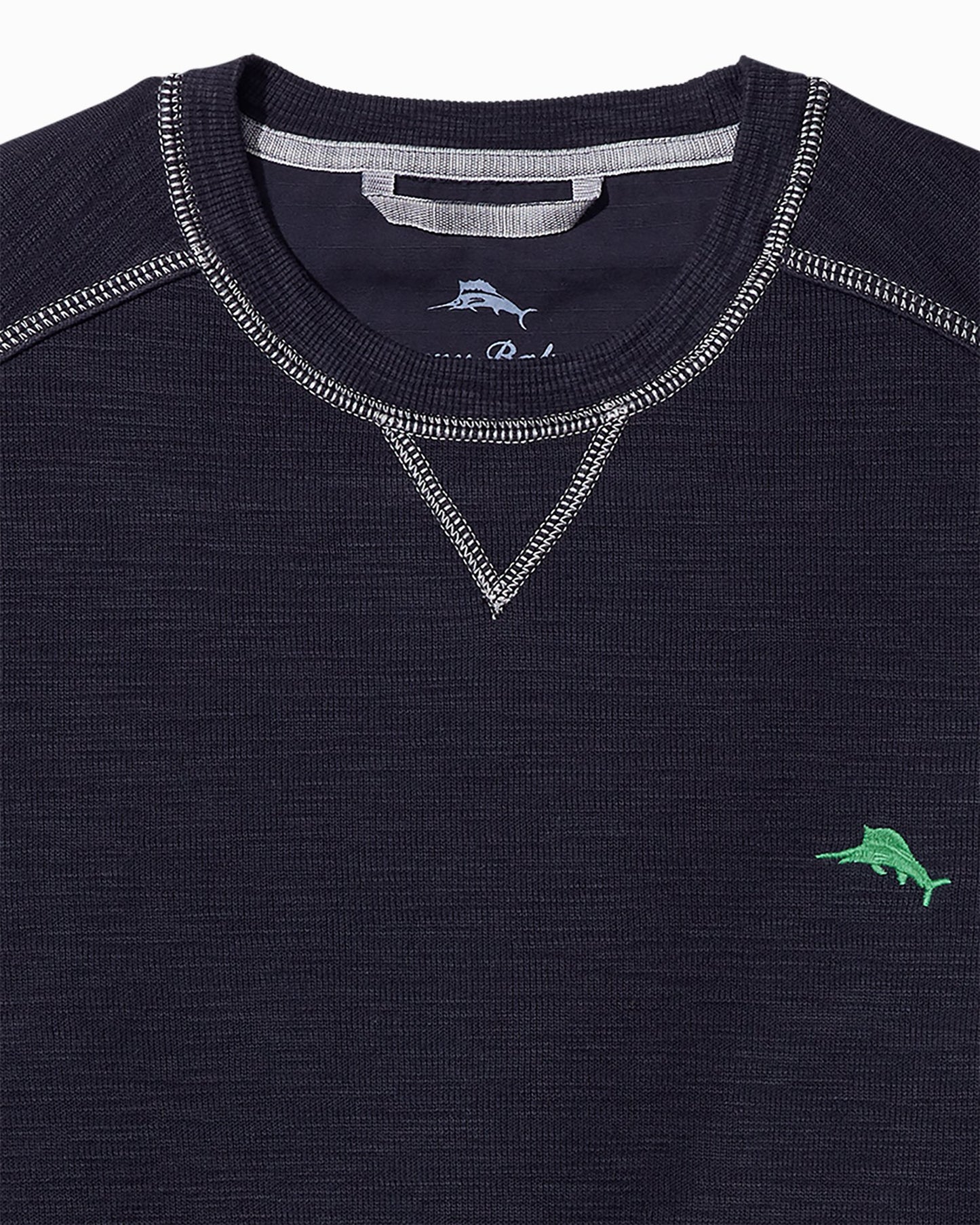 Tommy Bahama Tobago Bay Crewneck Sweatshirt Ocean Deep