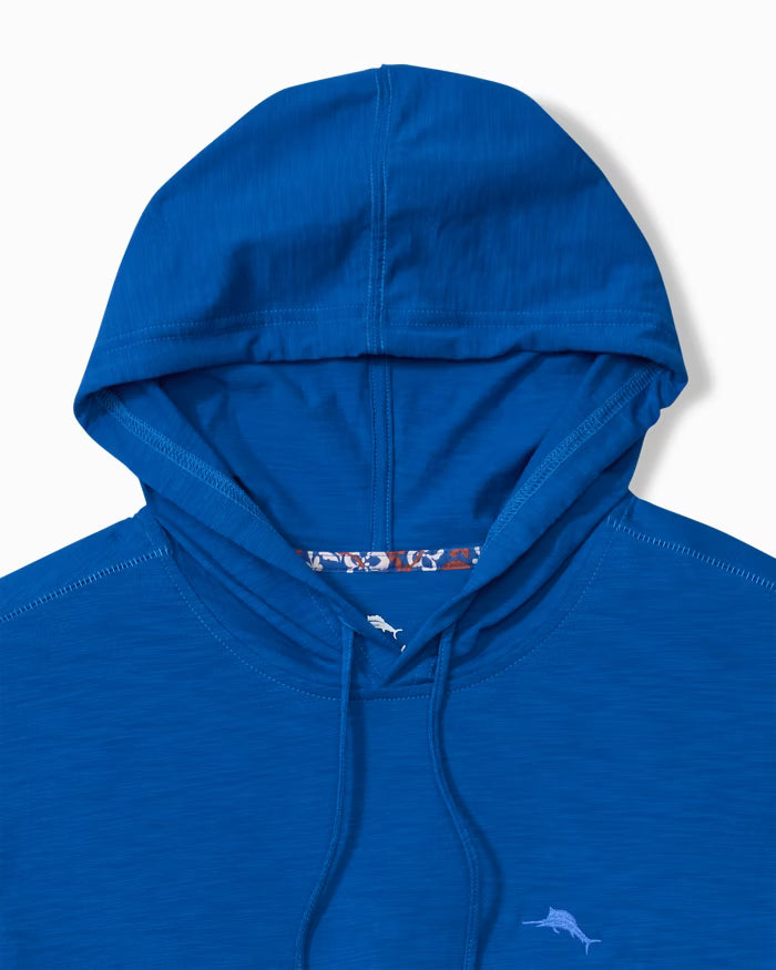 Tommy Bahama Bali Beach Long-Sleeve Hoodie Blue Splash
