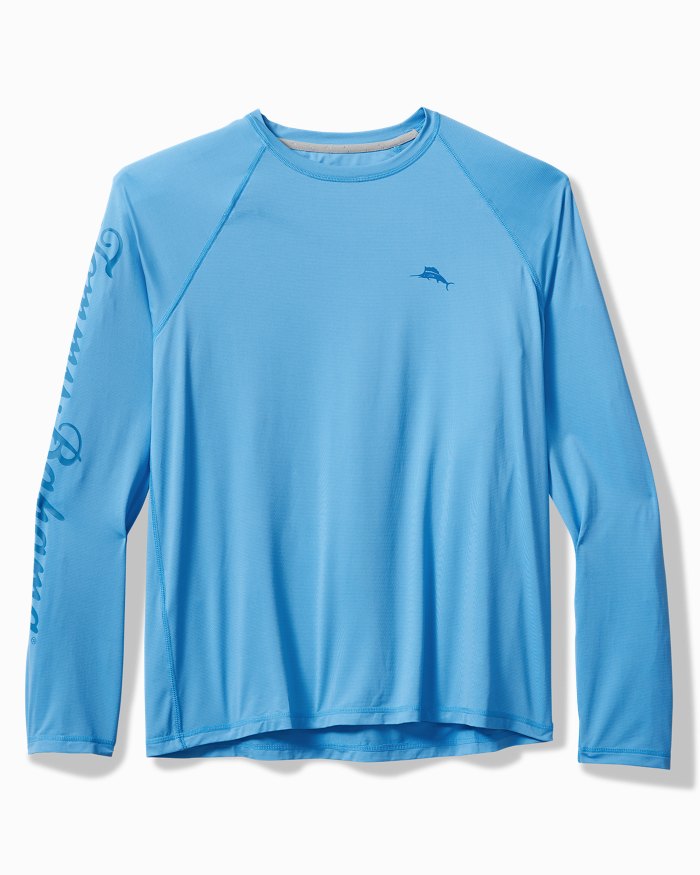 Tommy Bahama Chill Time Surf IslandZone® Rash Guard Infinity Pool