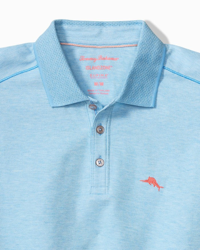 Tommy Bahama Emfielder Icon Polo in Breaker Heather