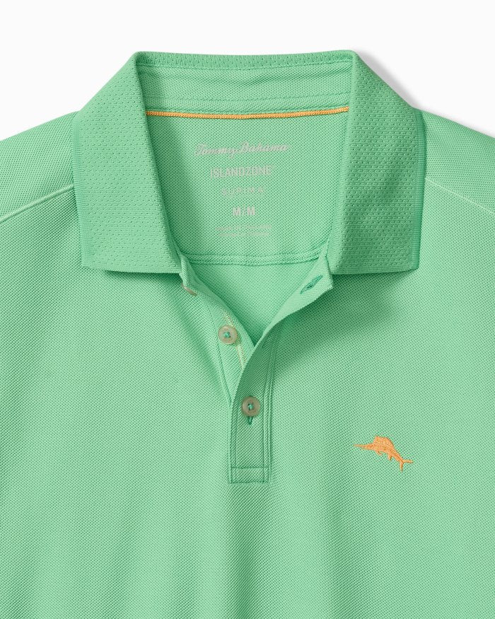 Tommy Bahama Emfielder Icon Polo in Light Neptune Green