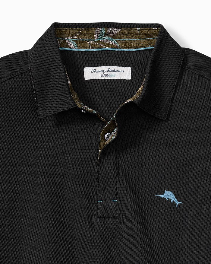 Tommy Bahama Vintage Vines Five O'Clock IslandZone® Polo Black