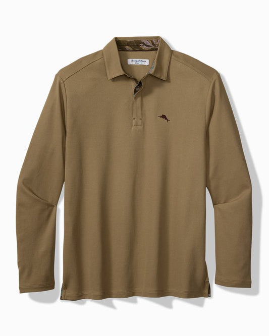Tommy Bahama Vintage Vines Five O'Clock IslandZone® Polo Chicory Khaki