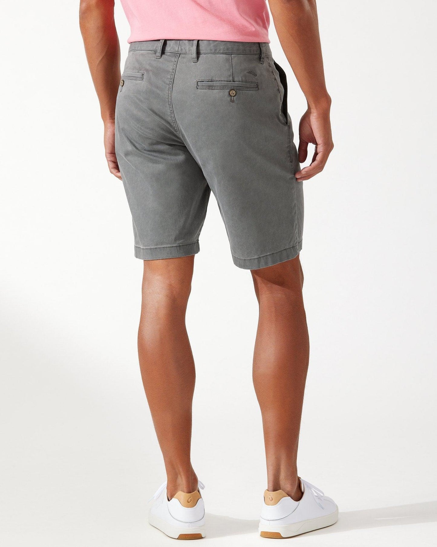 Tommy Bahama Boracay Short Fog Grey - Hajjar's Big & Tall Mens Clothing