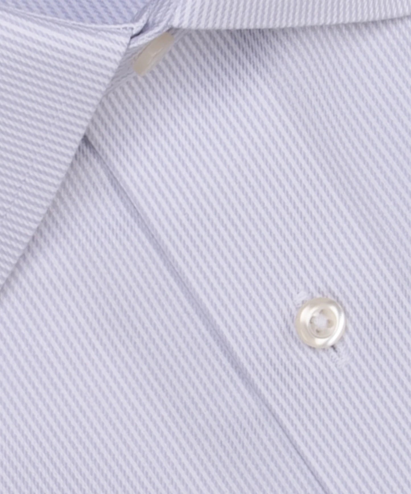 Wilkes and Riley Grey Stripe Spread Collar Non-Iron Broadcloth