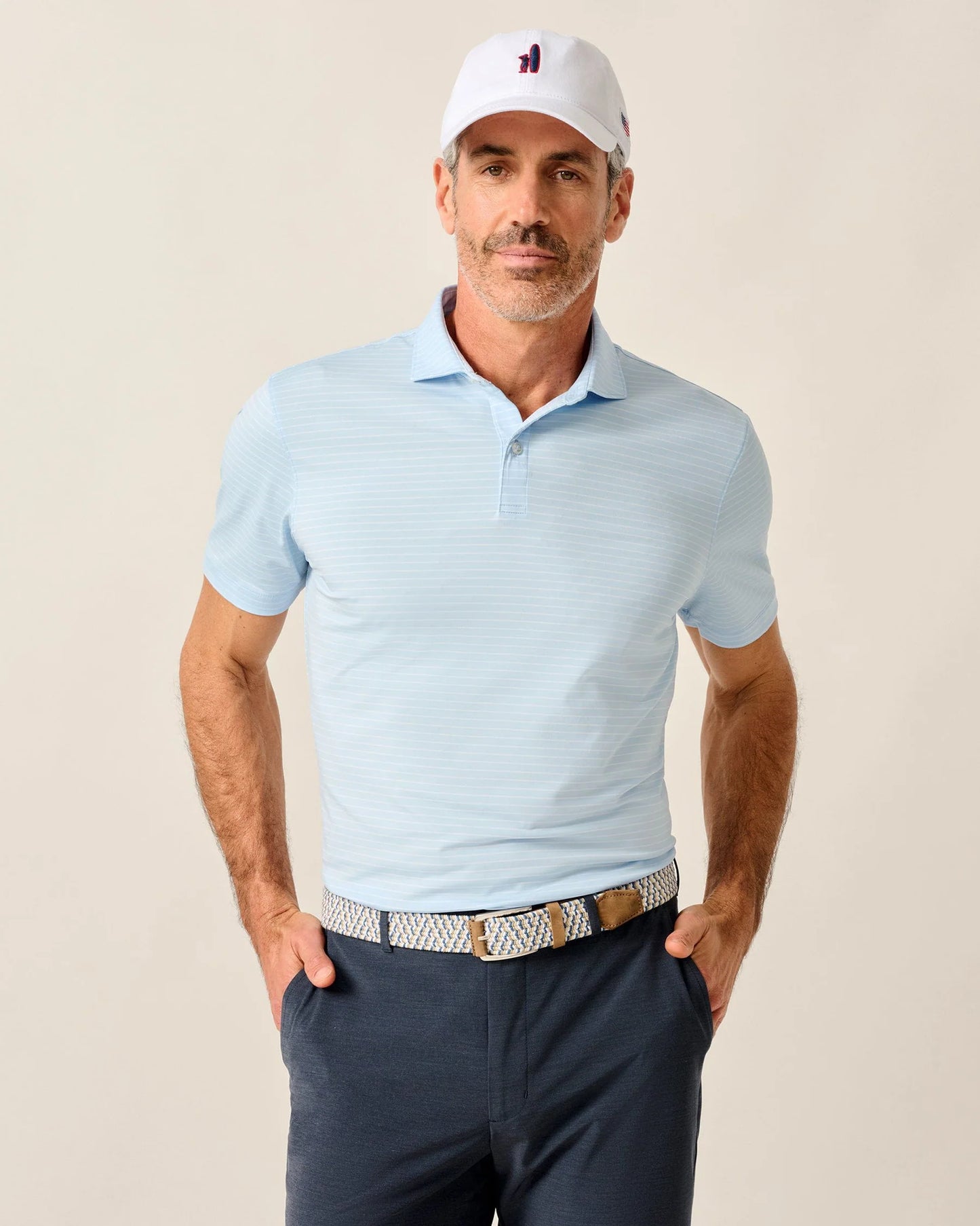 Johnnie-O Beau Performance Jersey Polo Kona