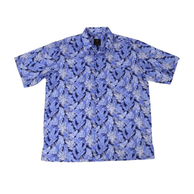 FX Fusion Short Sleeve Cotton Sport Shirt Tonal Navy