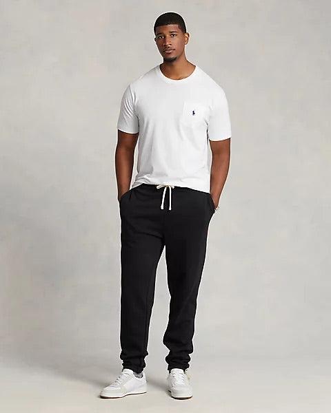 Polo Ralph Lauren Fleece Sweatpants Black - Hajjar's Big & Tall Mens Clothing