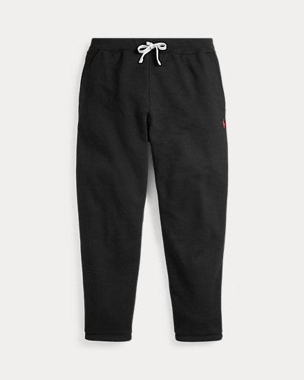Polo Ralph Lauren Fleece Sweatpants Black - Hajjar's Big & Tall Mens Clothing