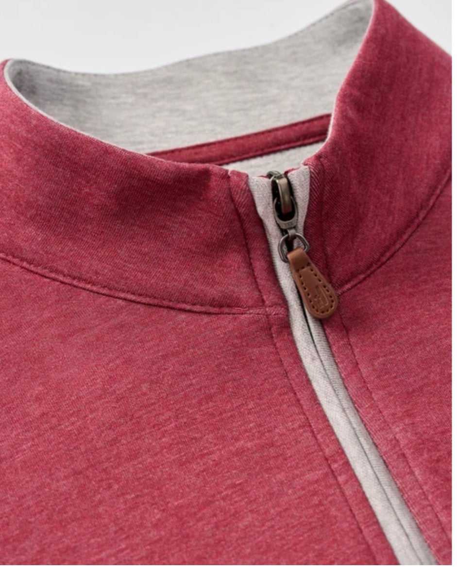 Johnnie-O Sully 1/4 Zip Pullover Port