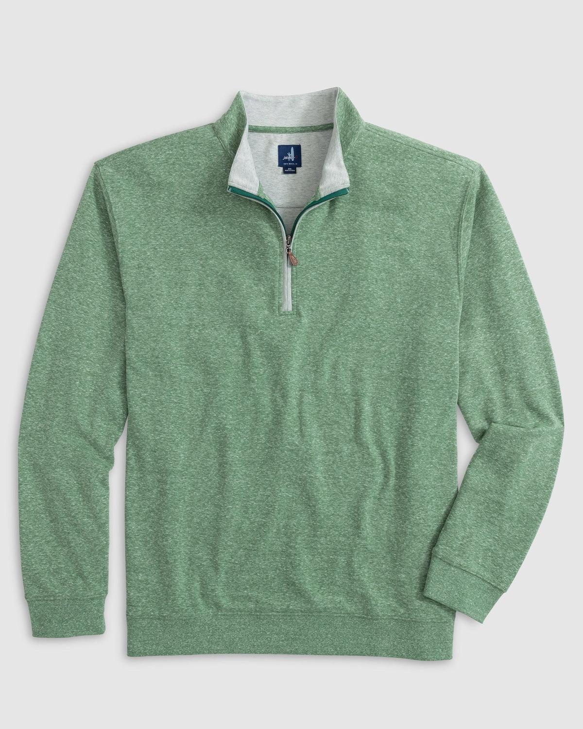 Johnnie-O Sully 1/4 Zip Pullover Balsam - Hajjar's Big & Tall Mens Clothing