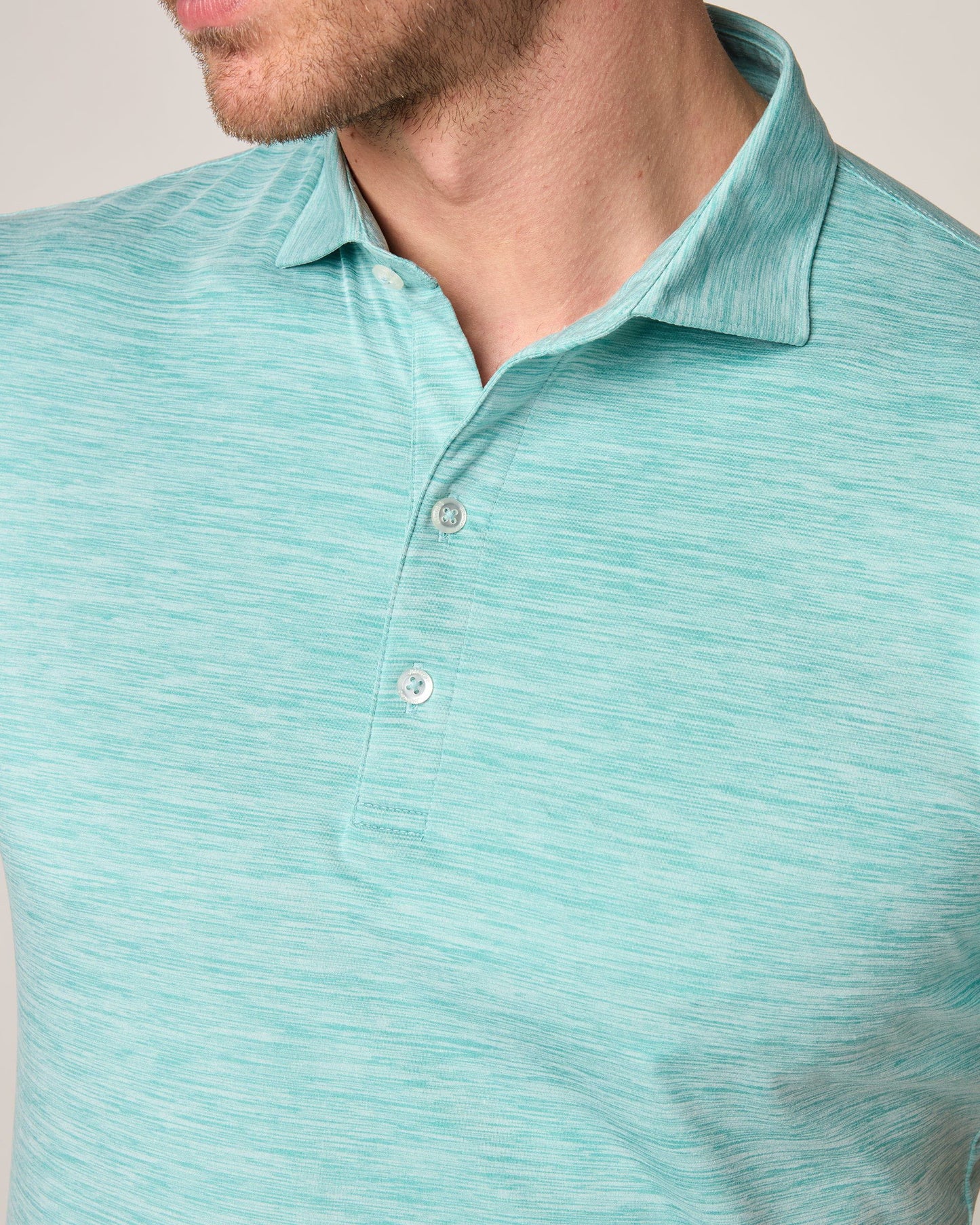 Johnnie-O Featherweight Performance Polo Huronn Green Grass