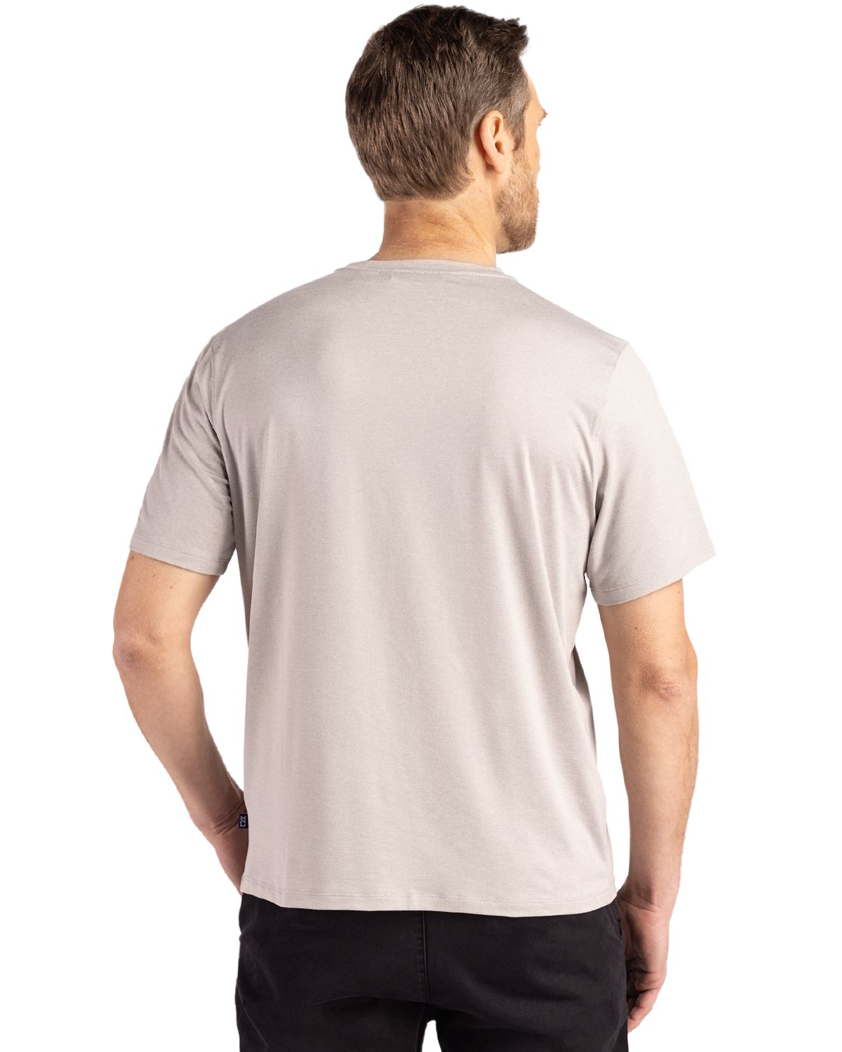 Cutter & Buck Coastline Short Sleeve Tee in Concrete