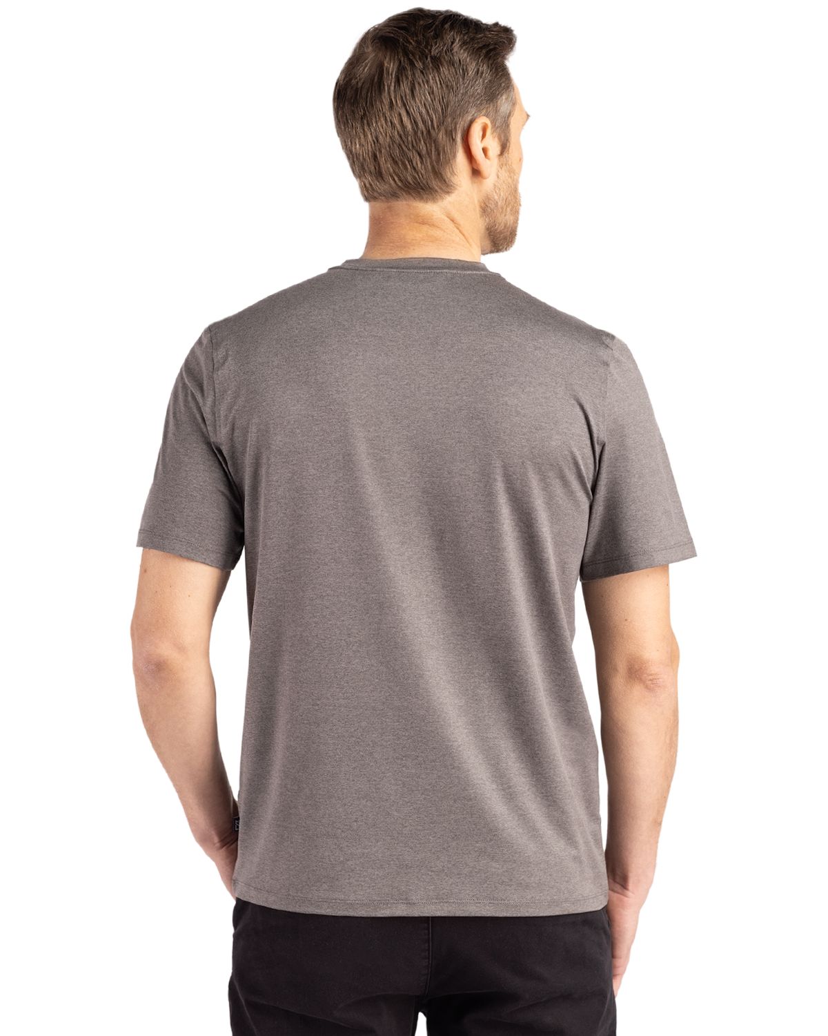Cutter & Buck Coastline Short Sleeve Tee in Elemental Grey