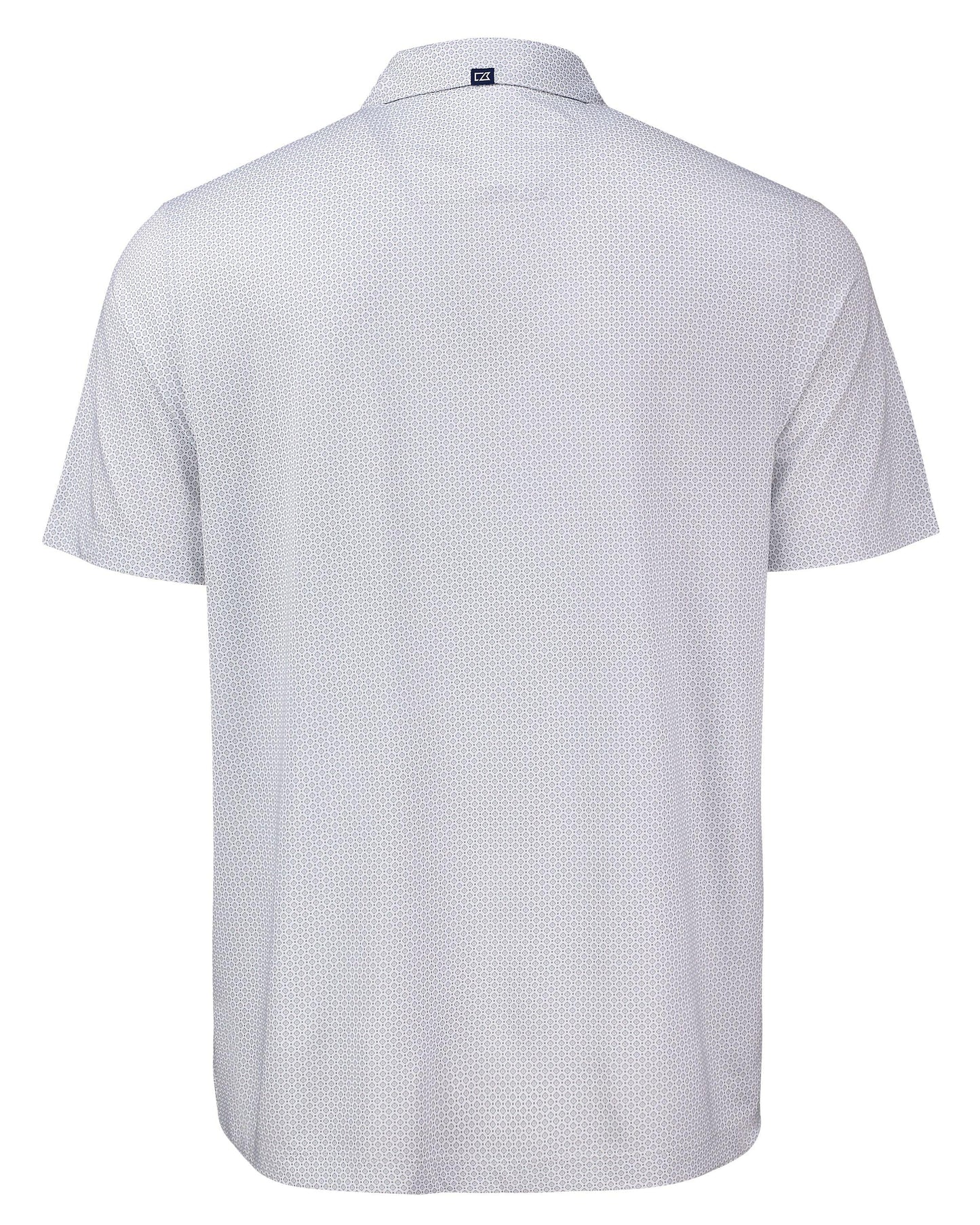 Cutter & Buck Pike Eco Diamond Dot Print Polished - Hajjar's Big & Tall Mens Clothing