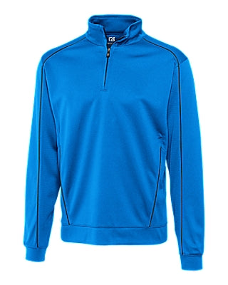 Cutter & Buck DryTec Edge Half Zip Digital Blue