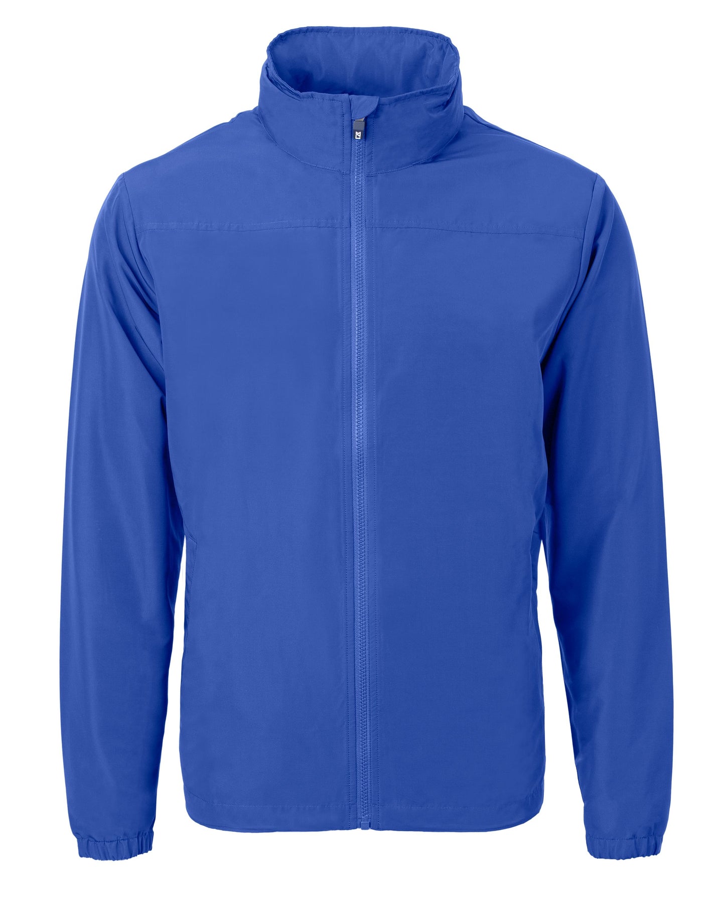 Cutter & Buck Charter Eco Knit Recycled Full-Zip Jacket Tour Blue