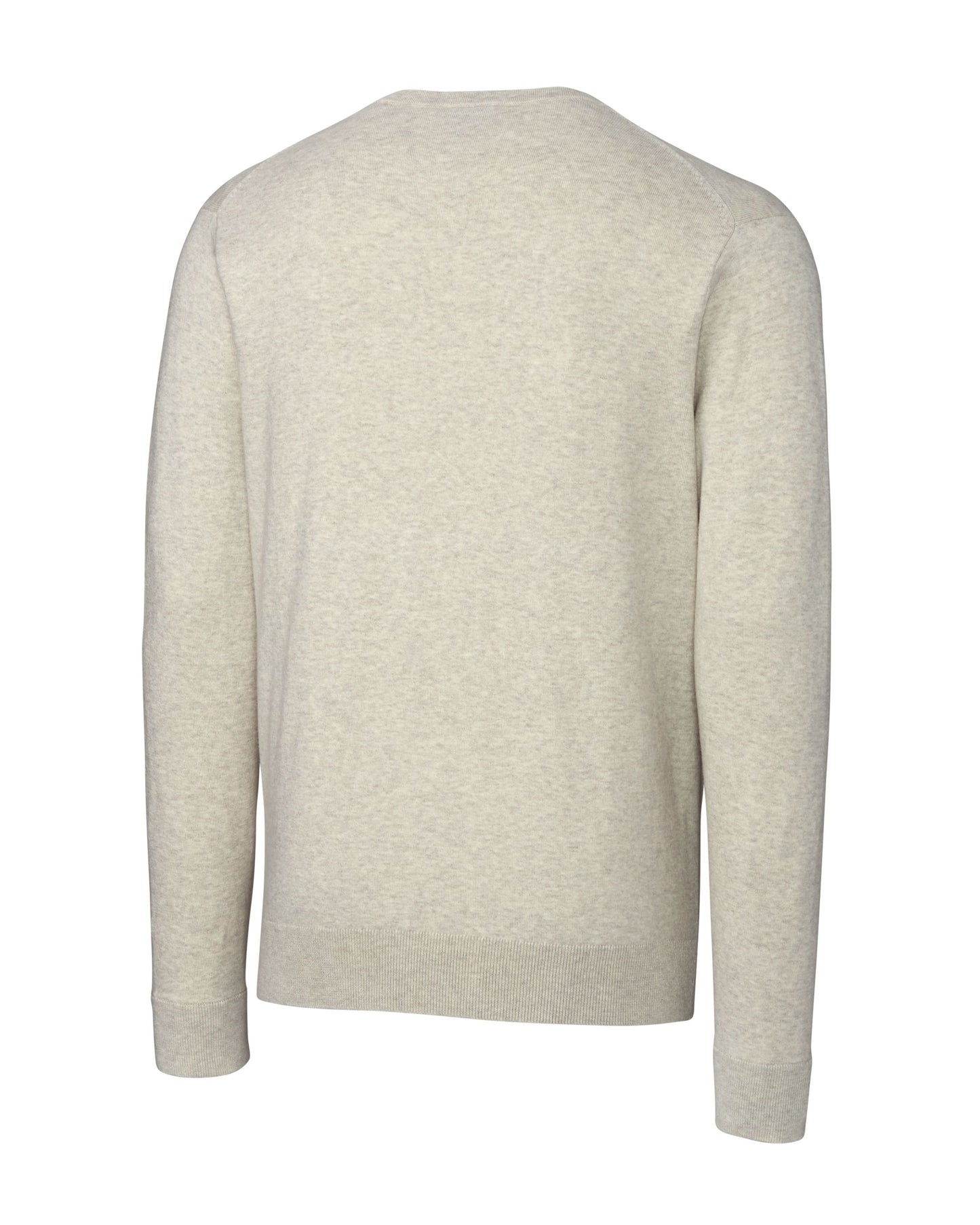 Cutter & Buck Lakemont Tri-Blend V-Neck Pullover Sweater Oatmeal Heather