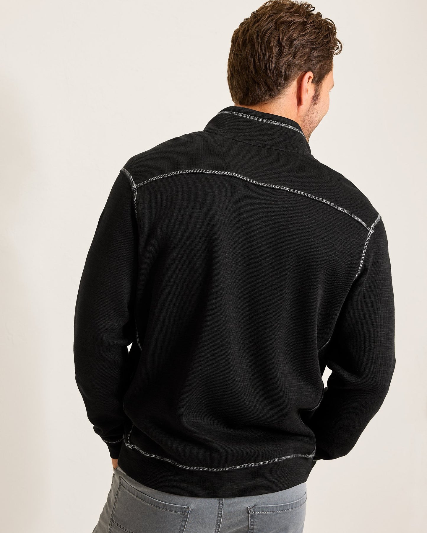 Tommy Bahama Tobago Bay Full Zip Jacket Black