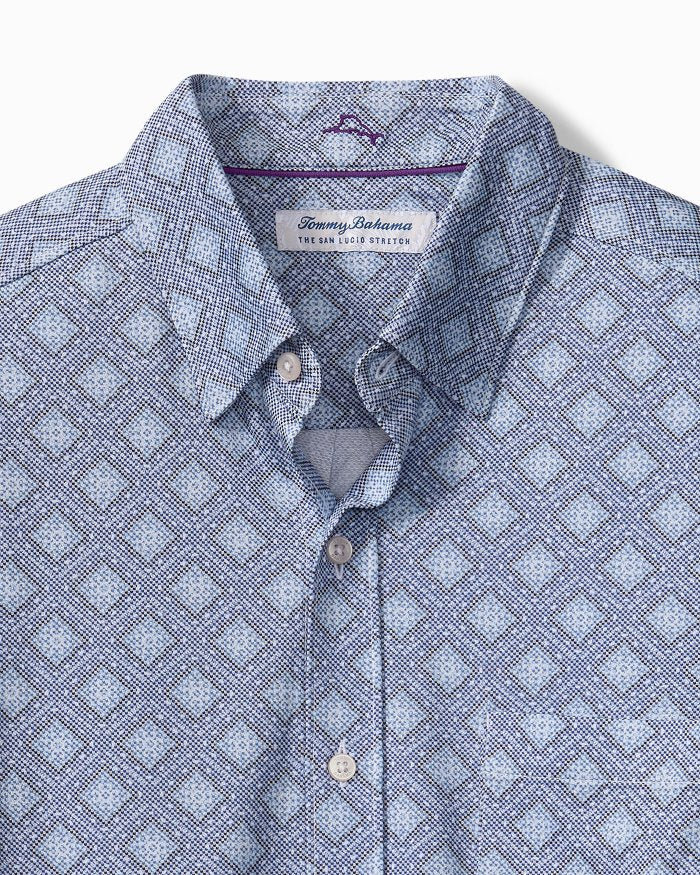 Tommy Bahama San Lucio Mira Mosaic Knit Long Sleeve