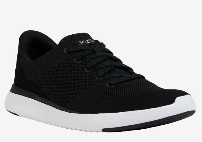 Kizik Lima Slip in Sneaker Black