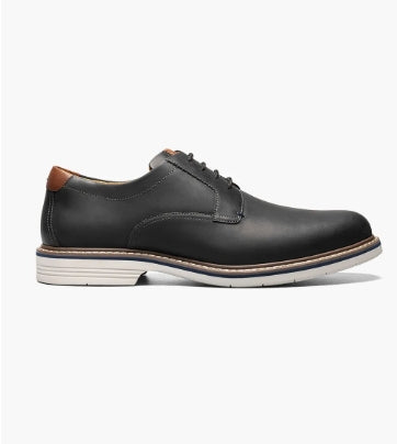 Florsheim Midtown Norwalk Plain Toe Oxford Black