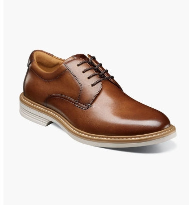 Florsheim Midtown Norwalk Plain Toe Oxford Cognac