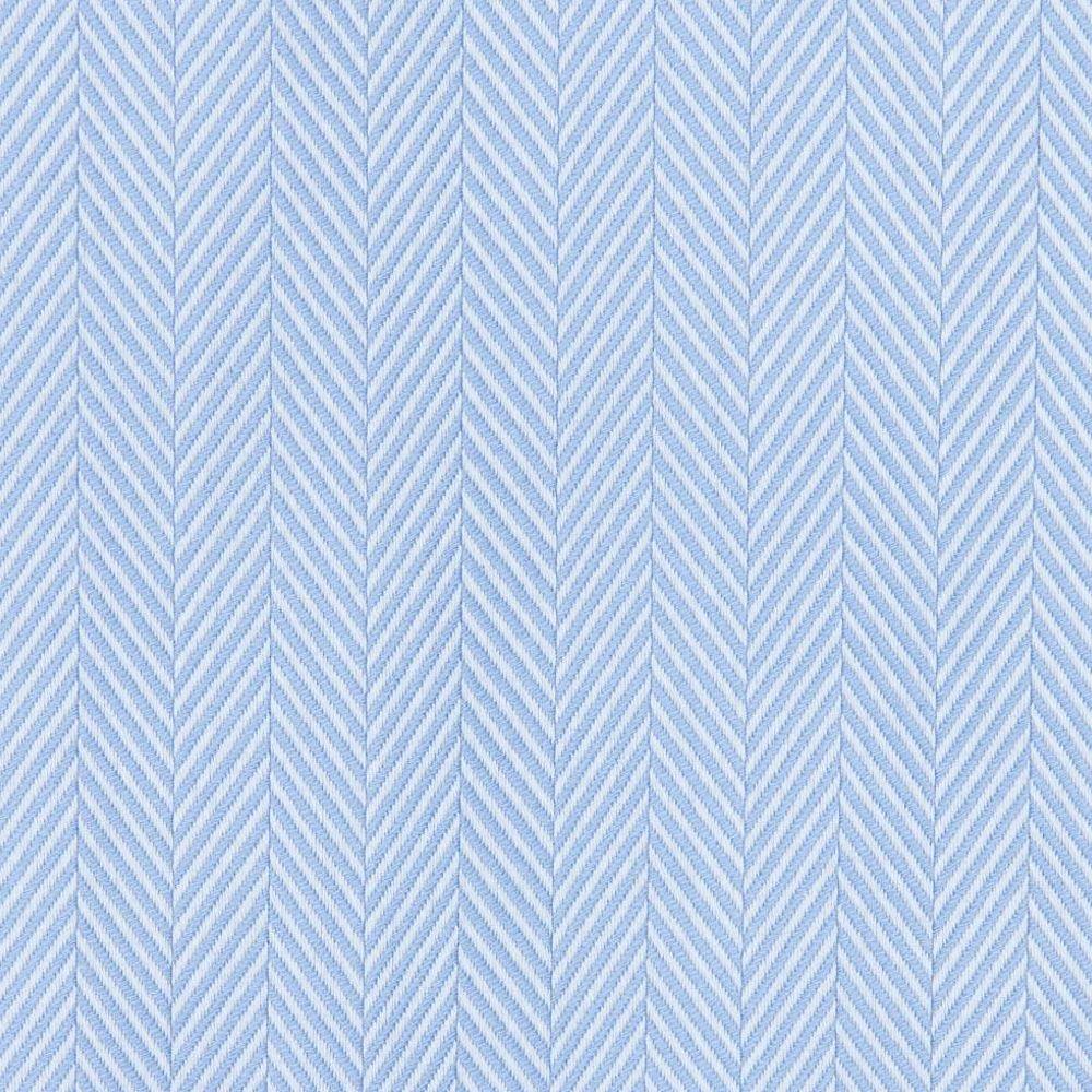 Cooper & Stewart Non-Iron Fine Heringbone Solid Spread Collar - Hajjar's Big & Tall Mens Clothing