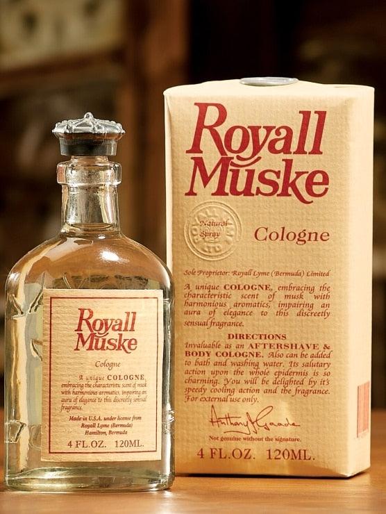 Royal Muske Cologne 4 Oz - Hajjar's Big & Tall Mens Clothing