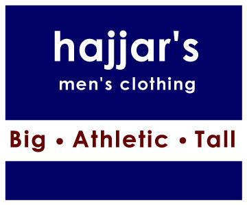 Hajjar's Big & Tall Mens Clothing logo