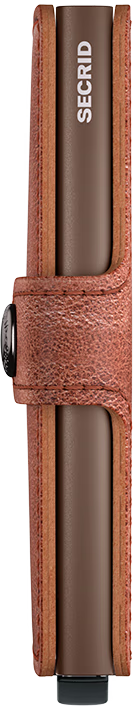 Secrid Card protector Mini Wallet Cognac