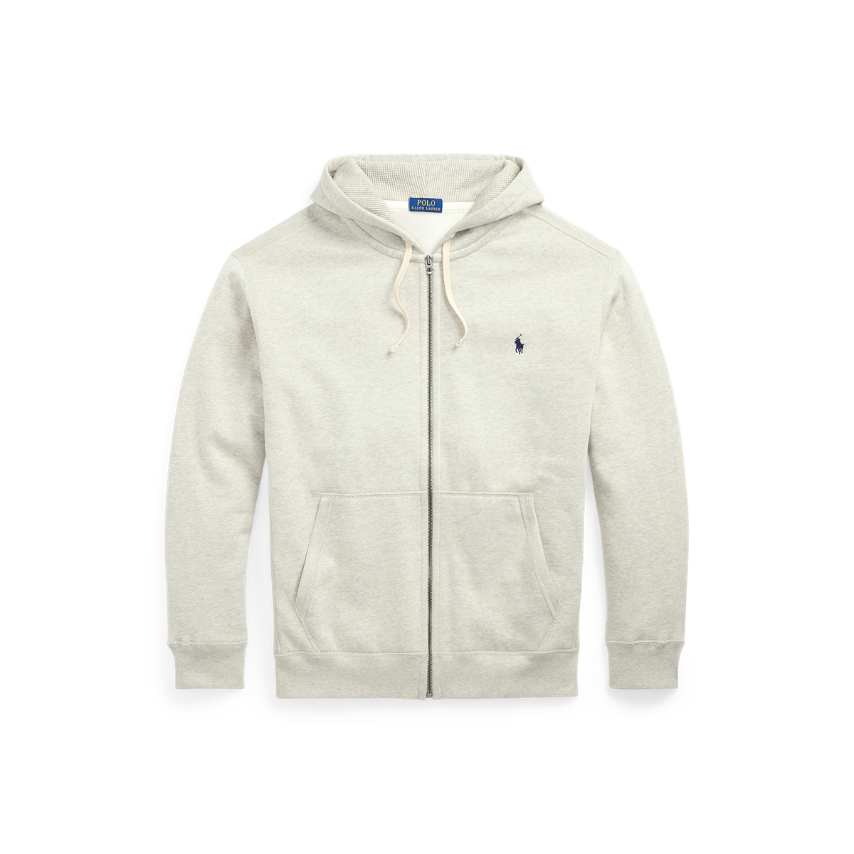 トップス POLO RALPH LAUREN Zip Hoodie Polo Ralph Lauren Fleece Full Zip Sweatshirt Light Sport Heather
