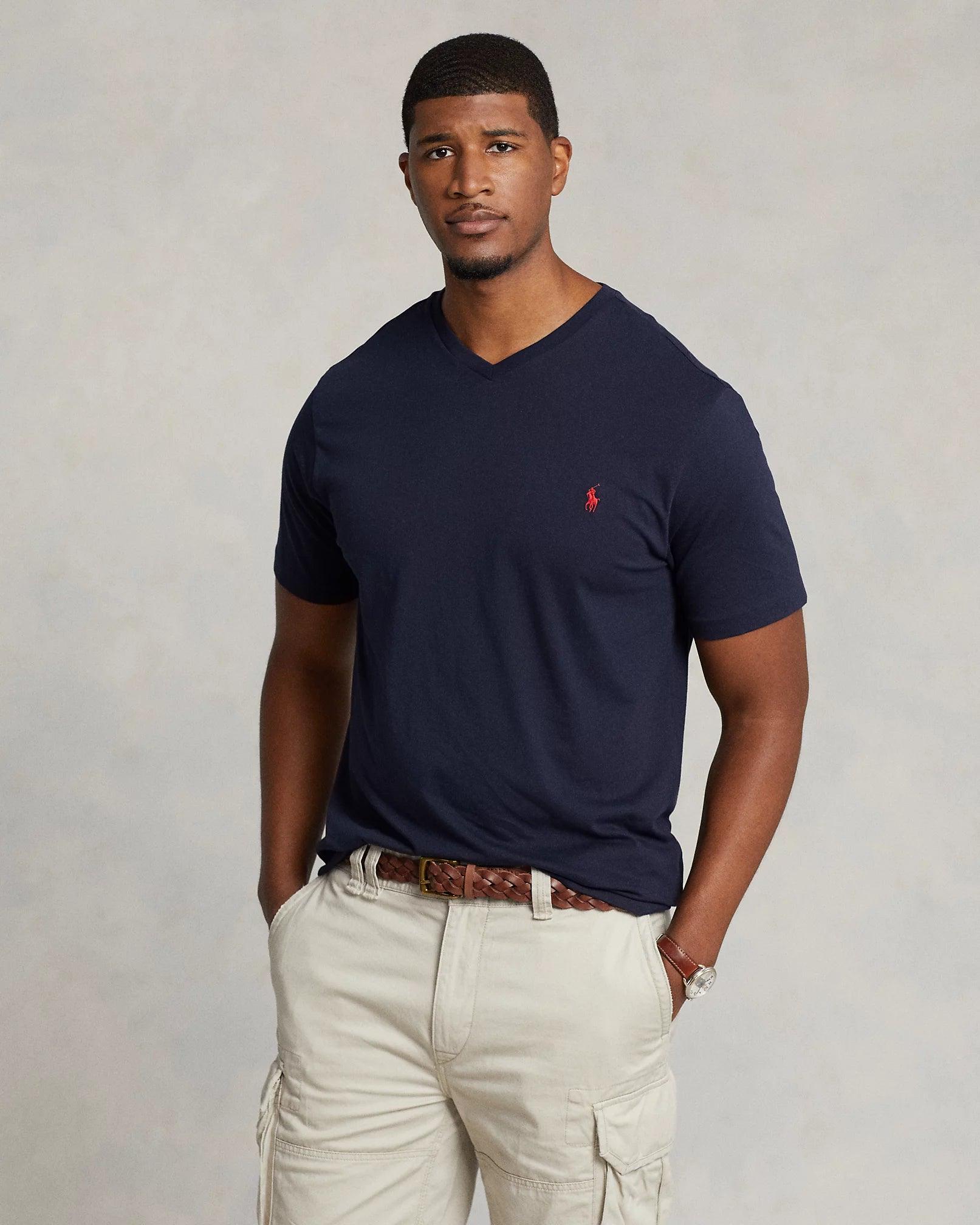 Navy ralph lauren t shirt best sale