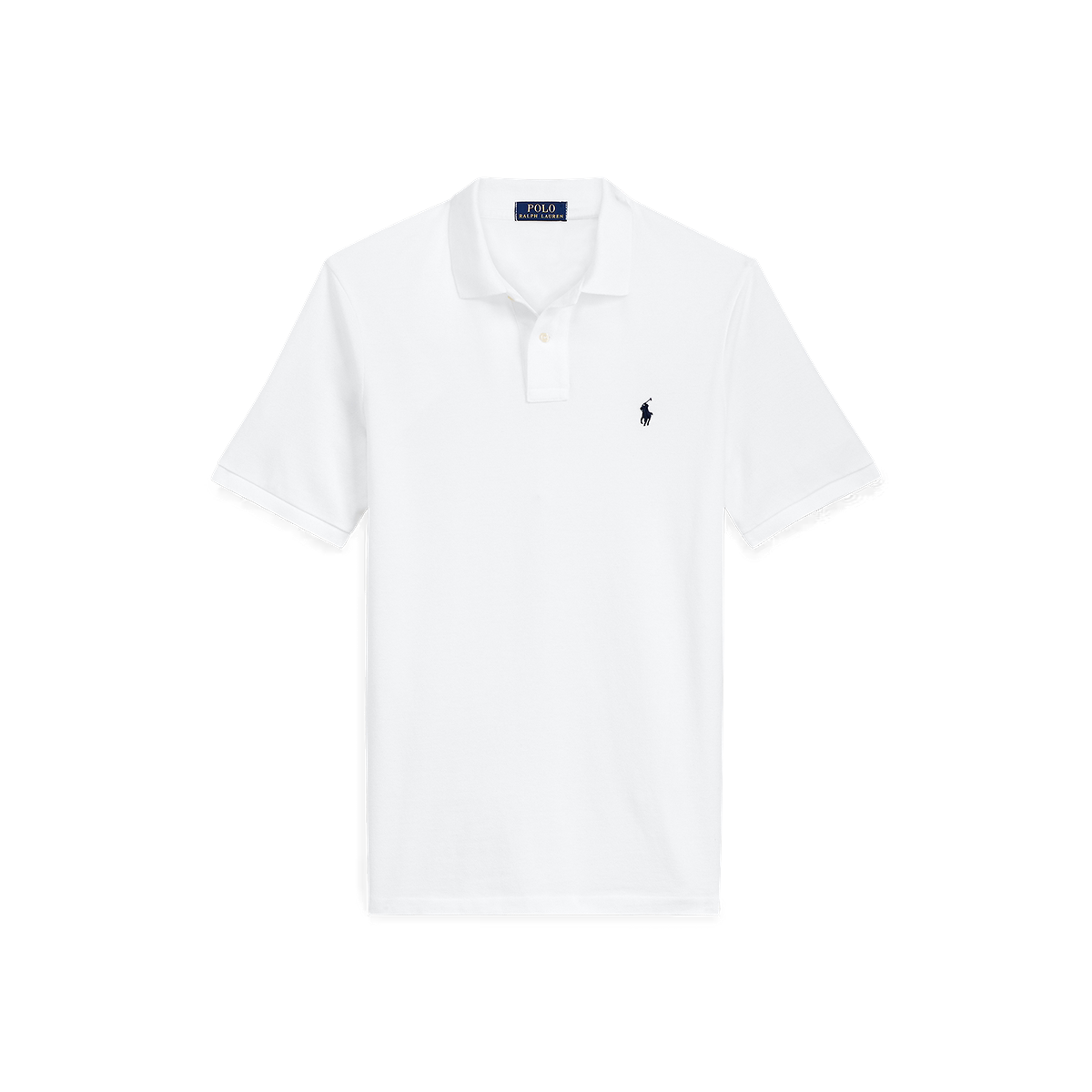 Polo Ralph Lauren Solid Mesh Polo Classic Fit White – Hajjar's Big