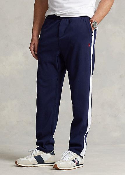 Polo Ralph Lauren Interlock Track Pant Navy Blue - Hajjar's Big & Tall Mens Clothing
