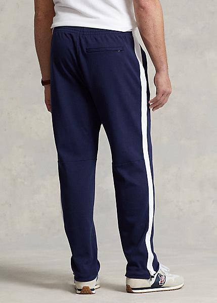 Polo Ralph Lauren Interlock Track Pant Navy Blue - Hajjar's Big & Tall Mens Clothing