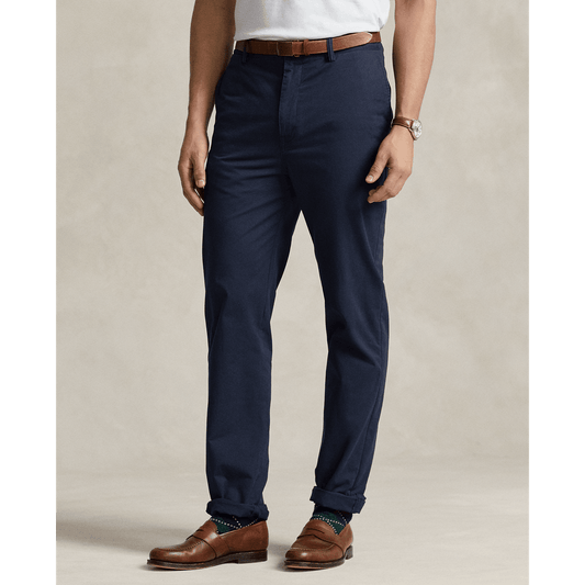 Polo Ralph Lauren Stretch Chino Pant Nautical Ink - Hajjar's Big & Tall Mens Clothing