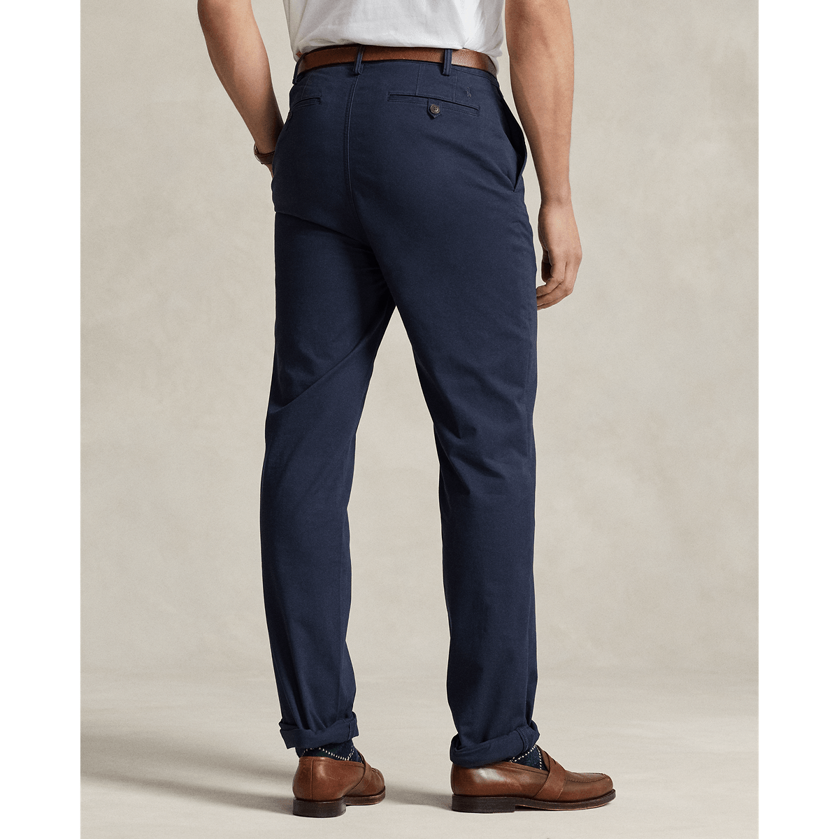 Polo Ralph Lauren Stretch Chino Pant Nautical Ink - Hajjar's Big & Tall Mens Clothing