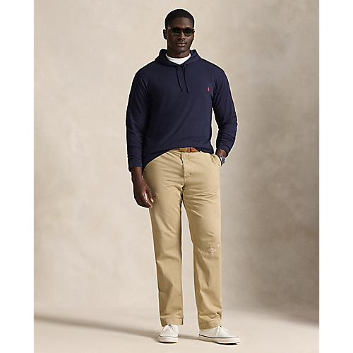 Polo Ralph Lauren Long Sleeve Jersey Knit Hooded T-Shirt Ink