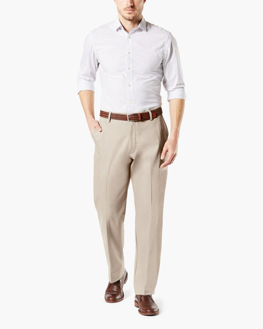 Dockers Signature Plain Front Cloud - Hajjar's Big & Tall Mens Clothing