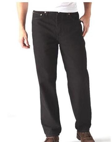 LEVI 550® Relaxed Fit Jean Black - Hajjar's Big & Tall Mens Clothing