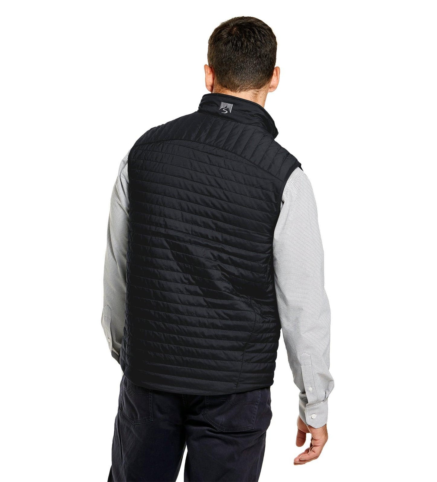Storm Creek Front Runner Vest Black - Hajjar's Big & Tall Mens Clothing