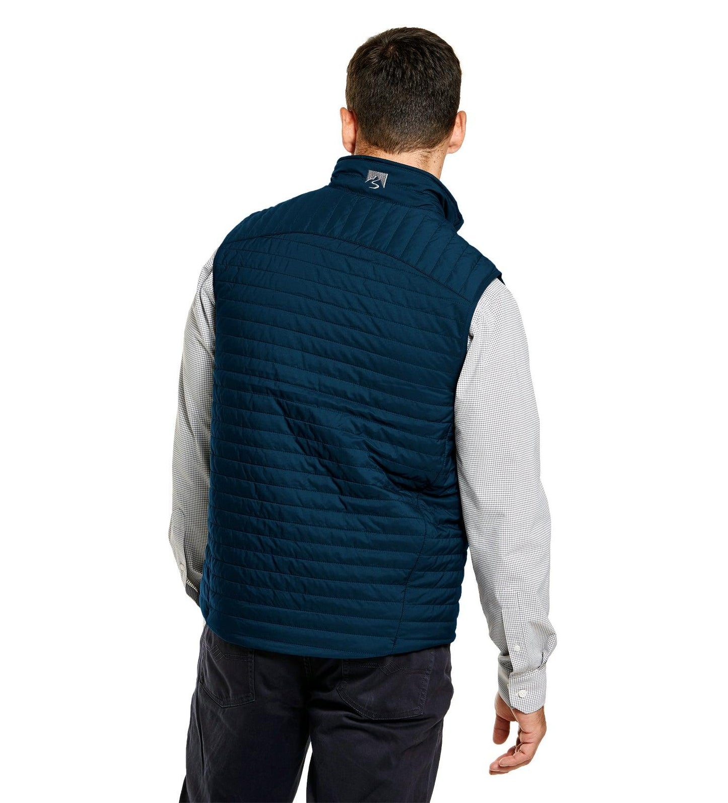 Storm Creek Front Runner Vest Navy - Hajjar's Big & Tall Mens Clothing