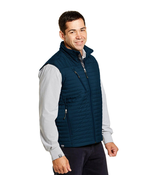 Storm Creek Front Runner Vest Navy - Hajjar's Big & Tall Mens Clothing
