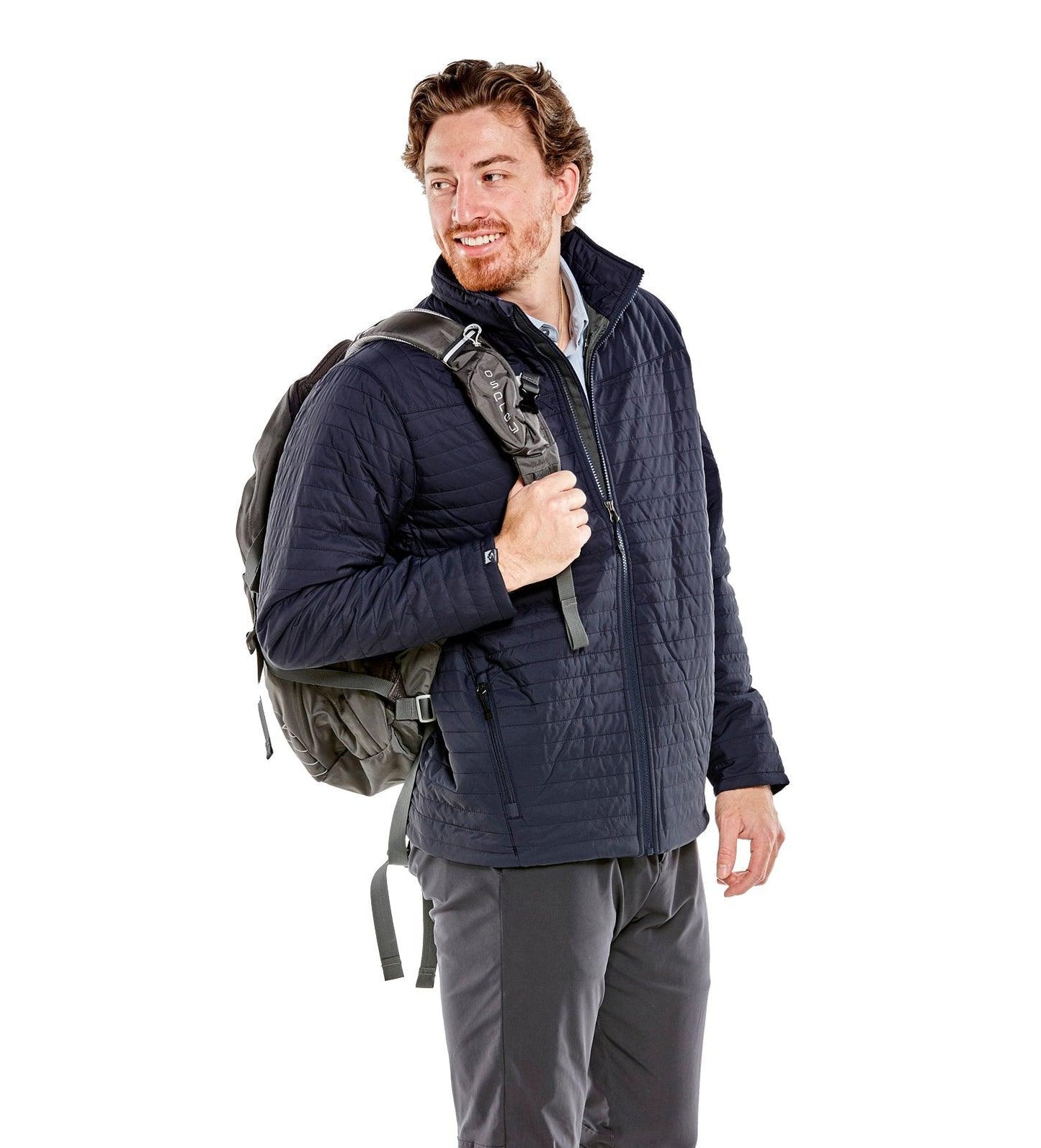 Storm Creek Frontrunner Jacket Navy - Hajjar's Big & Tall Mens Clothing